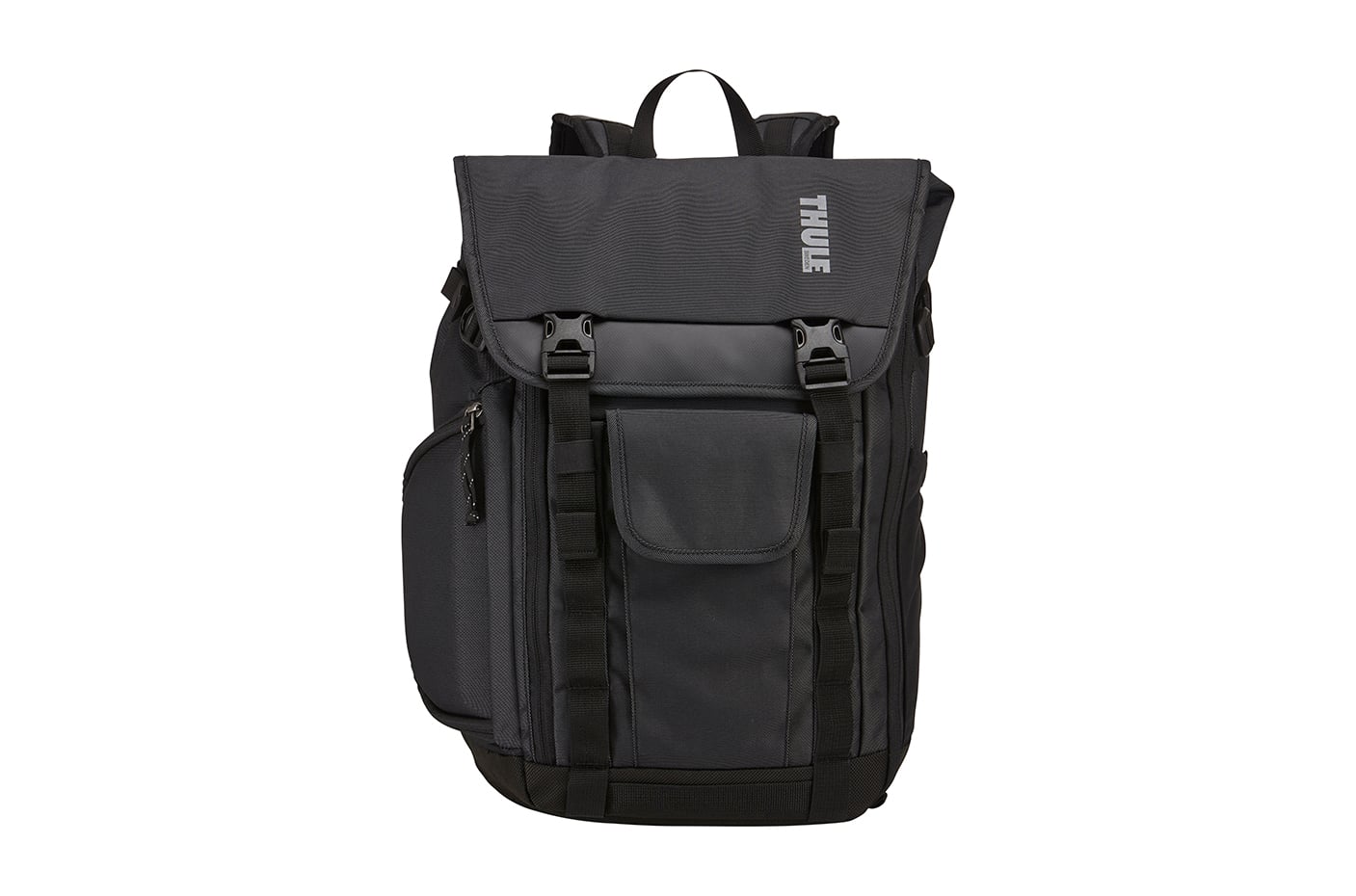 Thule Subterra Backpack 25L in Dark Shadow — front view # color_Dark Shadow