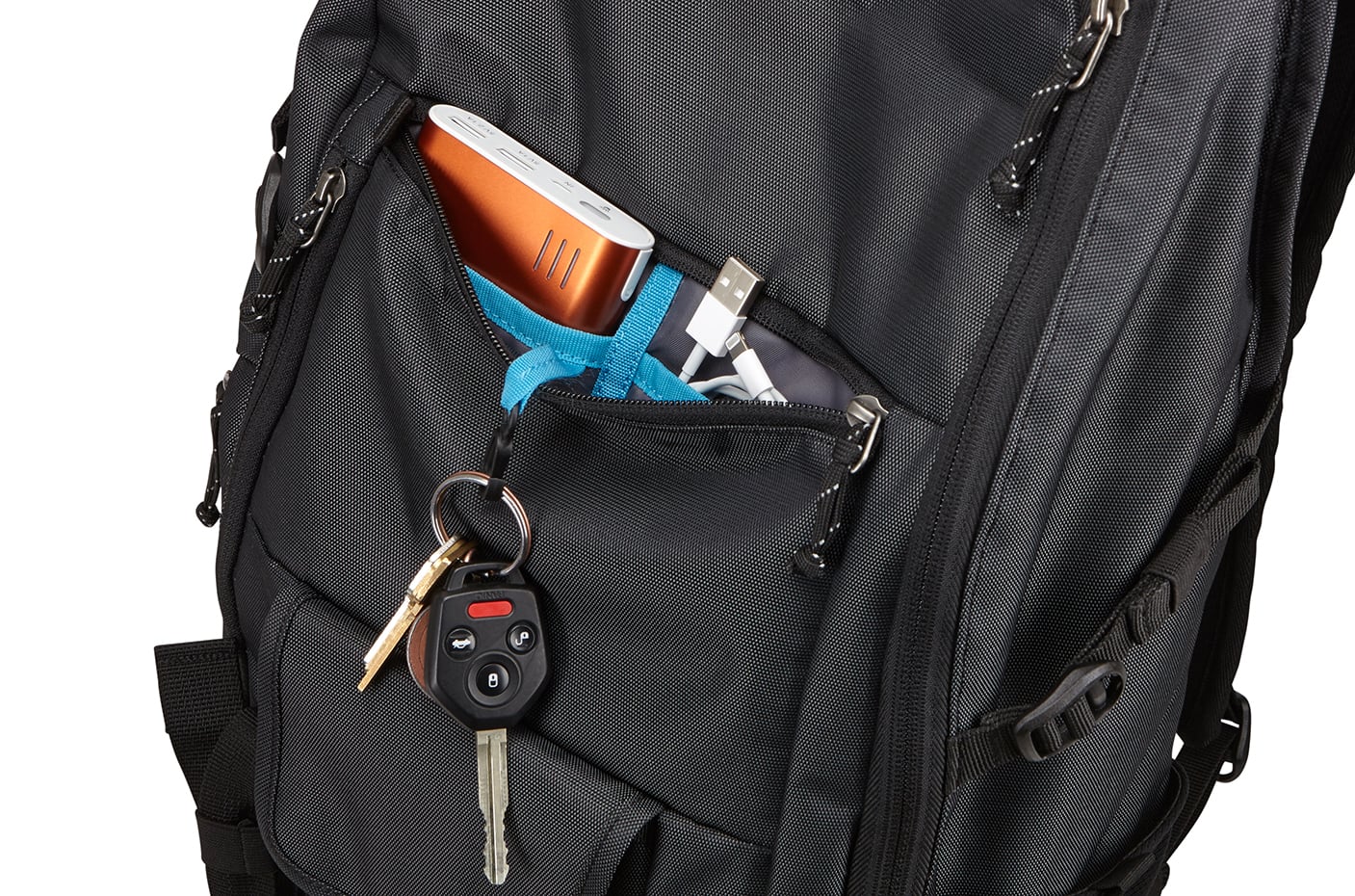 Thule Subterra Backpack 25L in Dark Shadow — detail view 5 # color_Dark Shadow