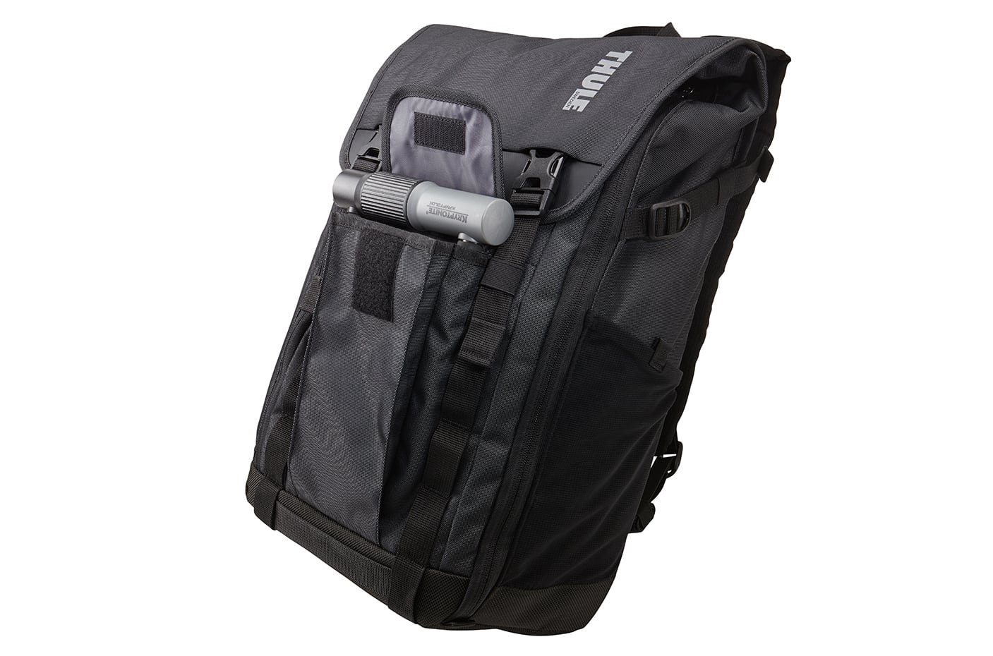 Thule Subterra Backpack 25L in Dark Shadow — angle view 4 # color_Dark Shadow