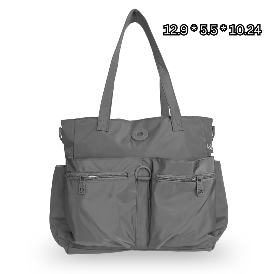 BoBo Tote Bag in Gray - nylon