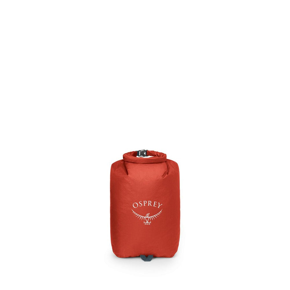 Osprey Ultralight Dry Sack 12L in Mars Orange — angle view 2