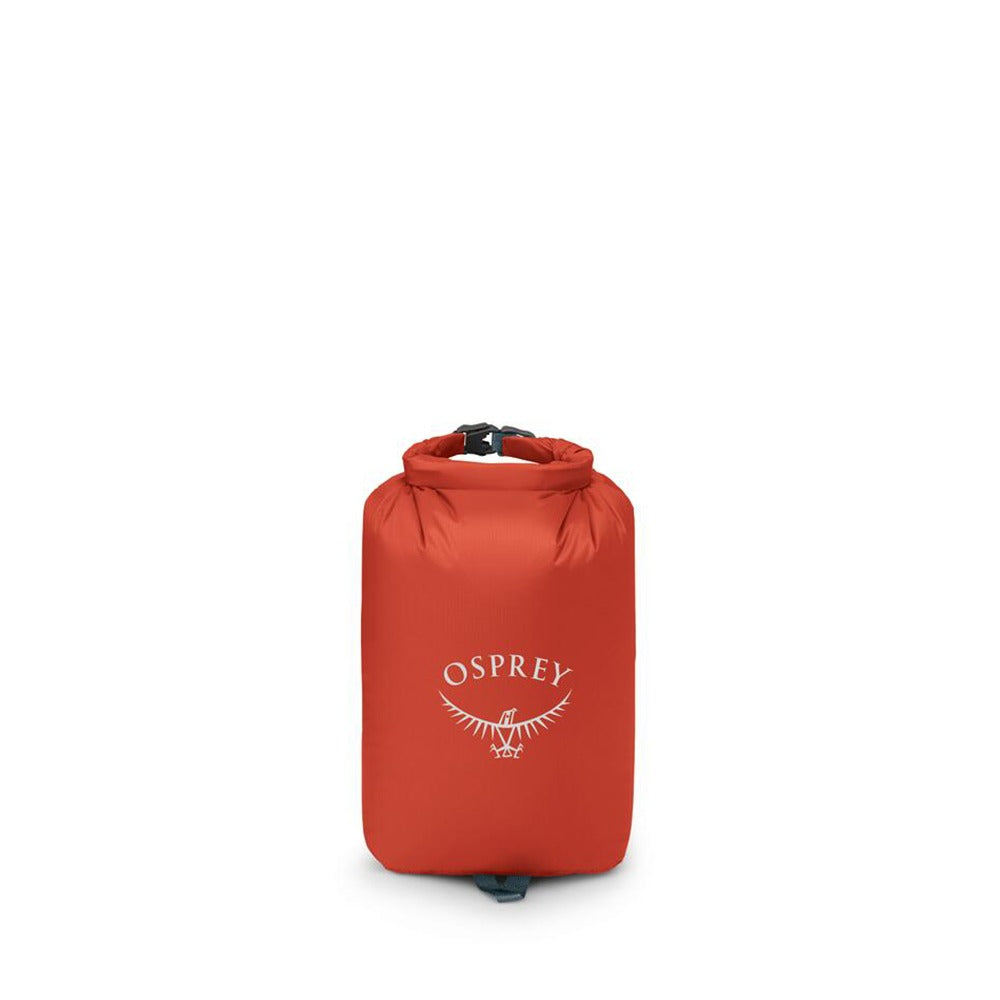 Osprey Ultralight Dry Sack 6L in Mars Orange — angle view 2