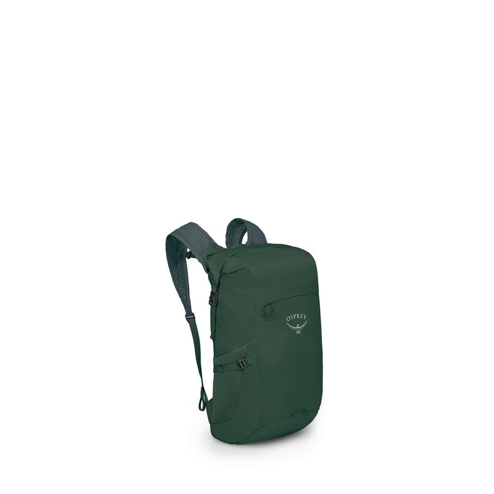 Osprey Ultralight Dry Stuff Pack 20L in Tundra Green — angle view 2