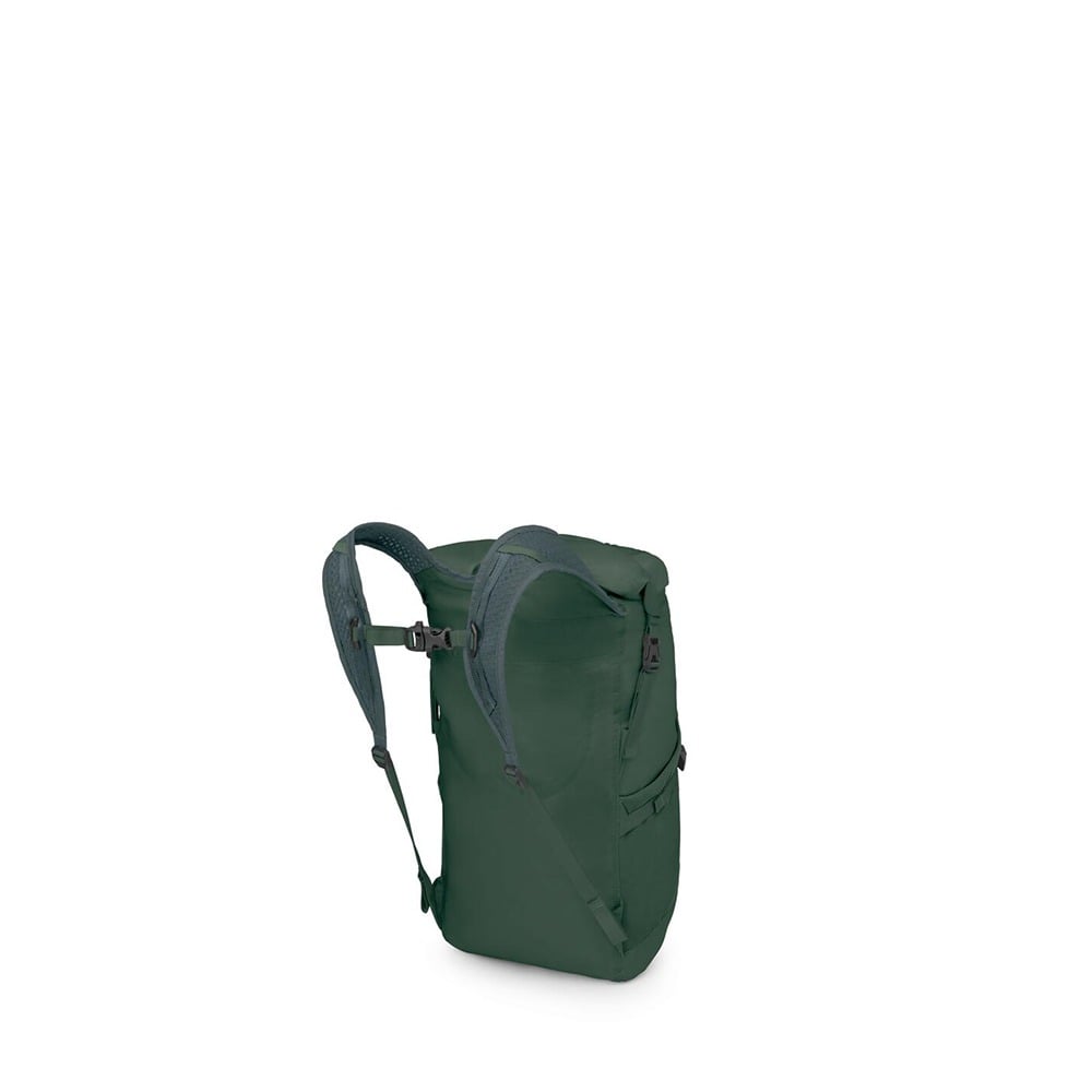 Osprey Ultralight Dry Stuff Pack 20L in Tundra Green — angle view 3