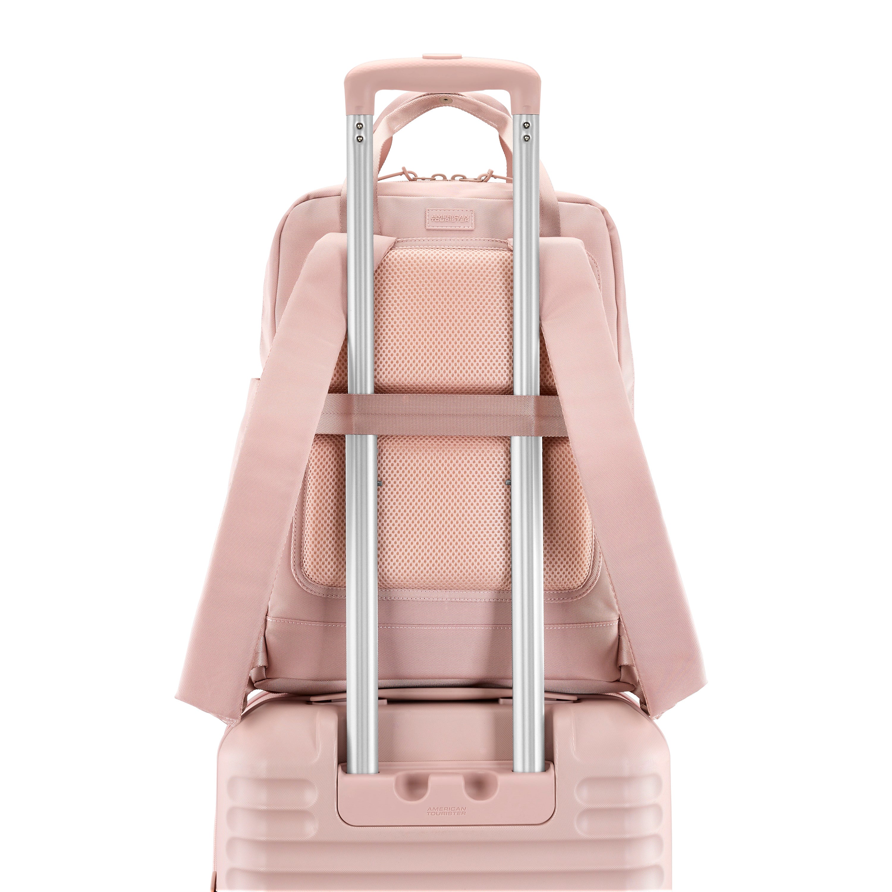 American Tourister Stratum 3.0 Bale Handle Backpack - Pink Blush