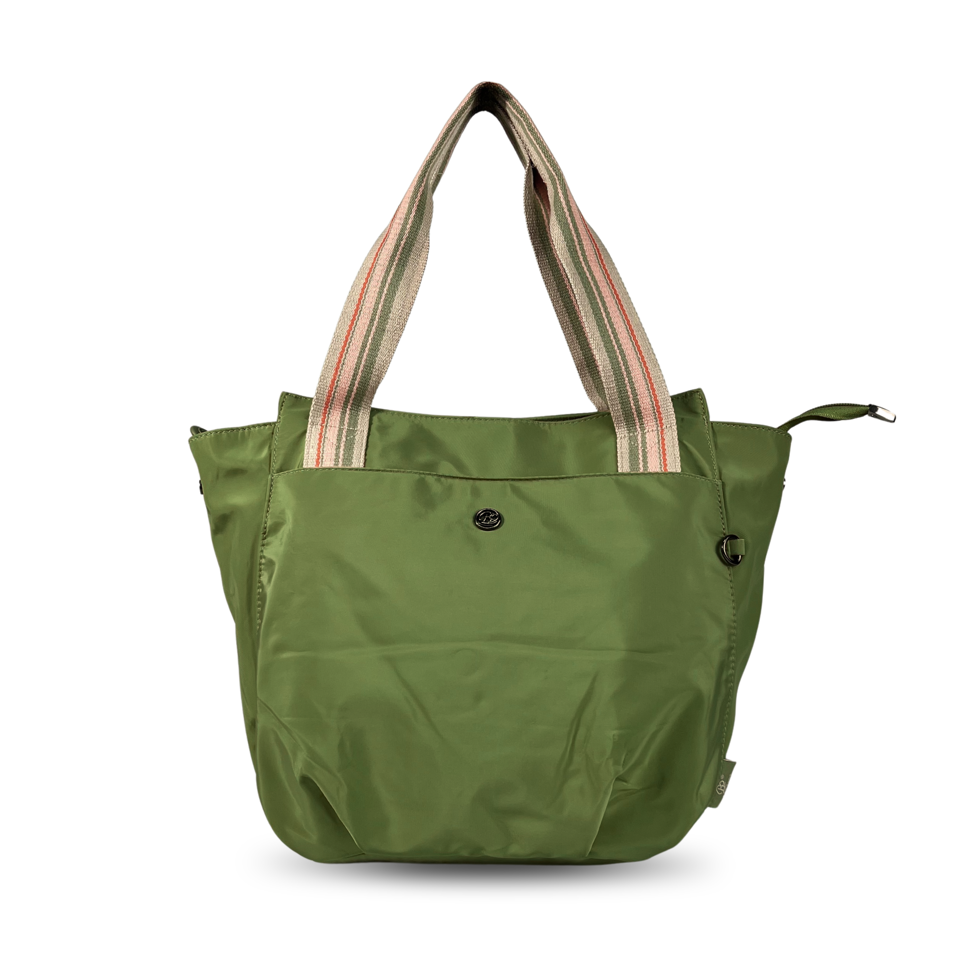 BoBo Tote Bag in Olive Green - nylon