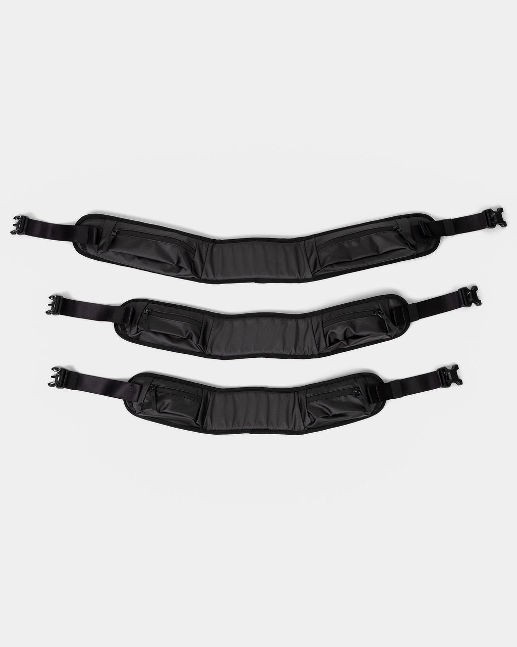 VRSA TrueFit Hip Belt in Black — front view