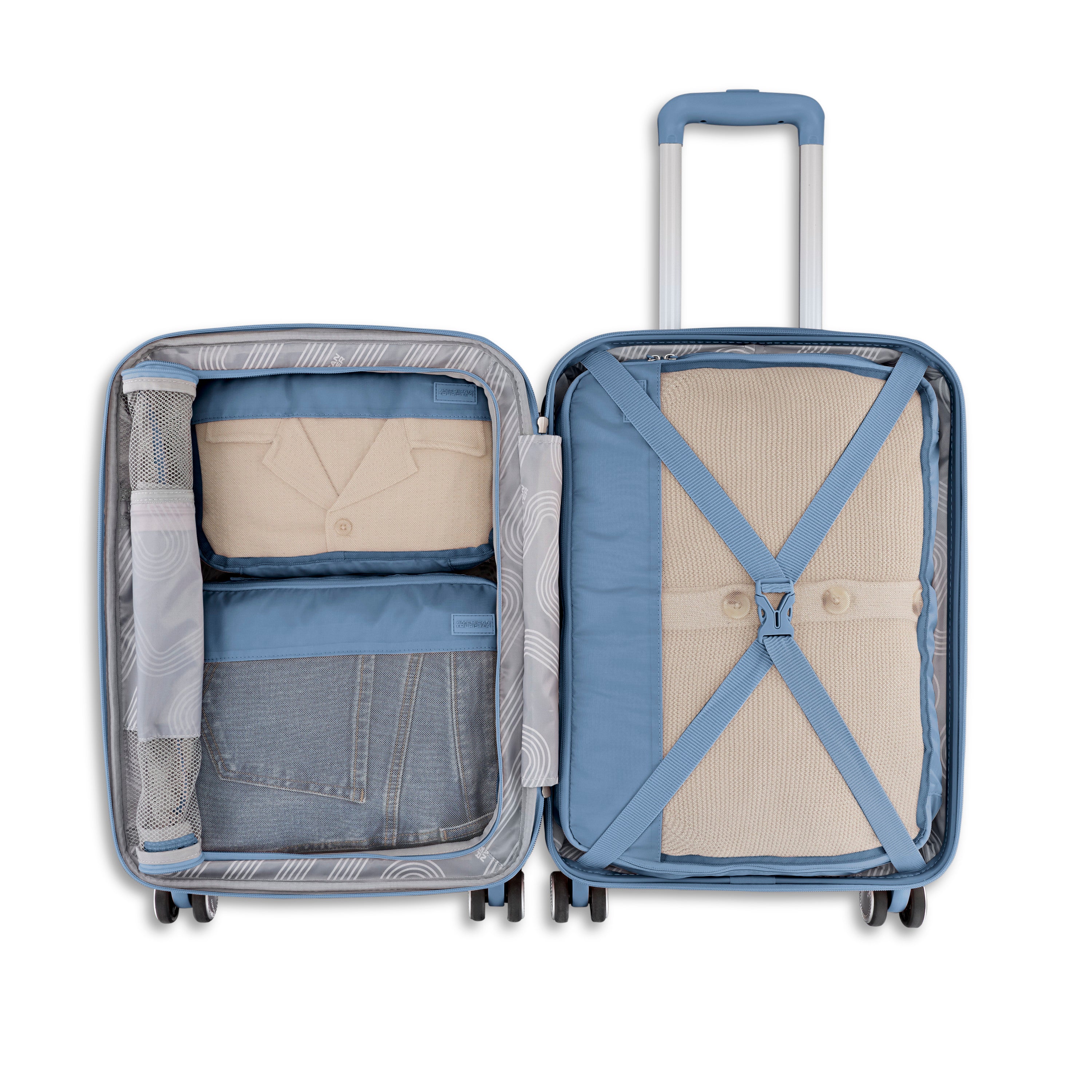 American Tourister Stratum 3.0 Packing Cubes (3-Piece Set) - Elemental Blue