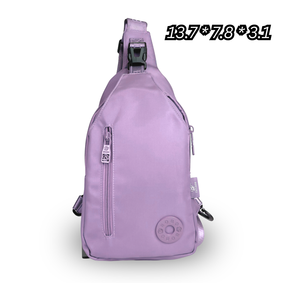 BoBo Sling Bag in Purple - nylon