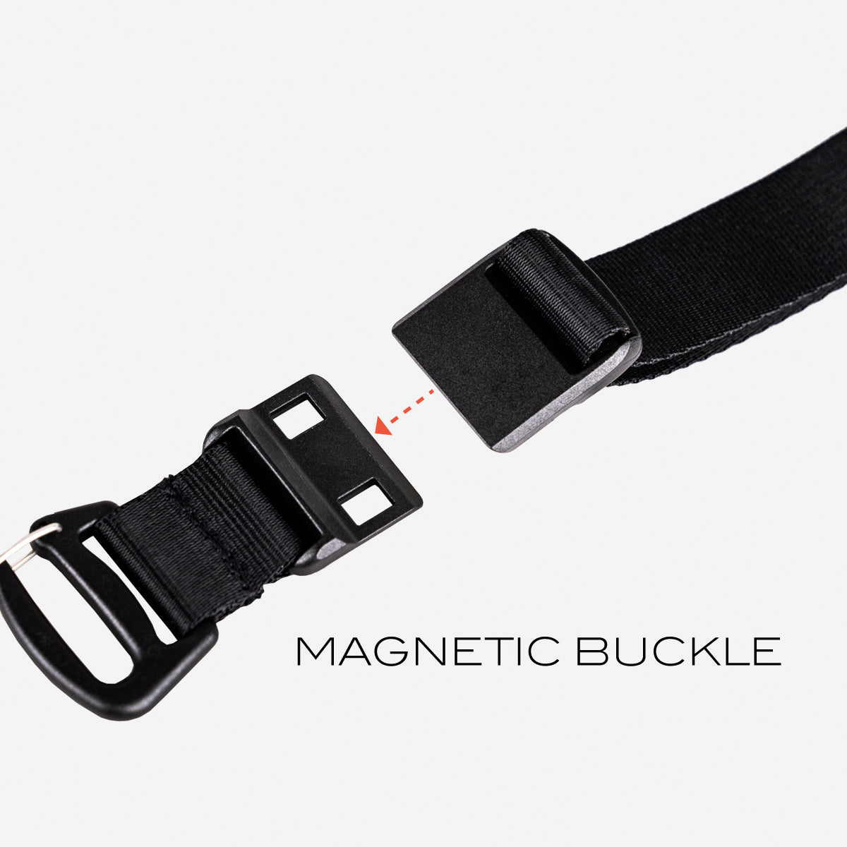 WANDRD Carry Strap in Black — detail view