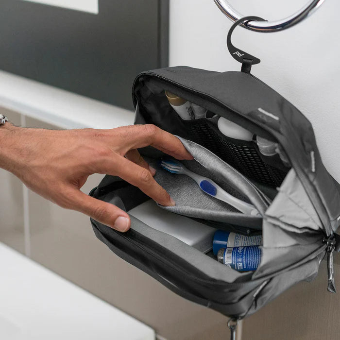 Peak Design Wash Pouch in Black — lifestyle # color_Black