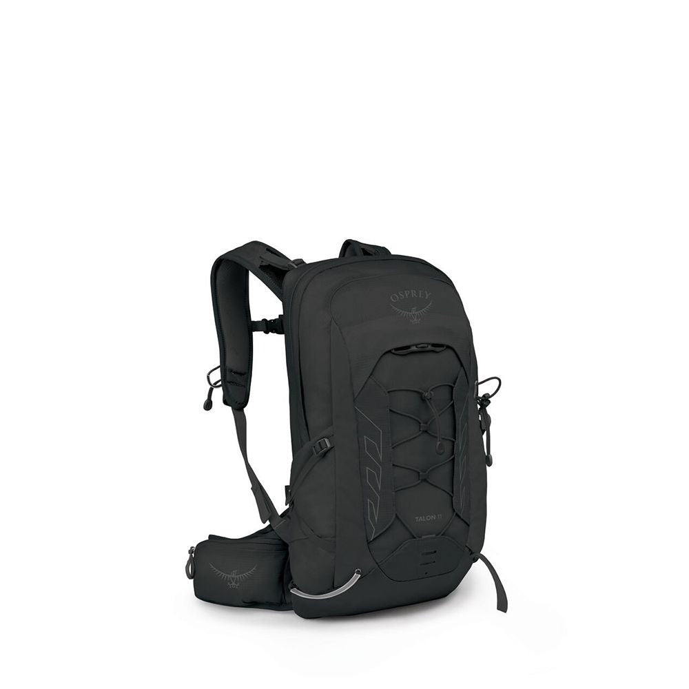 Osprey Talon 11 Hiking Backpack 11L in Black Coal Grey — angle view 2