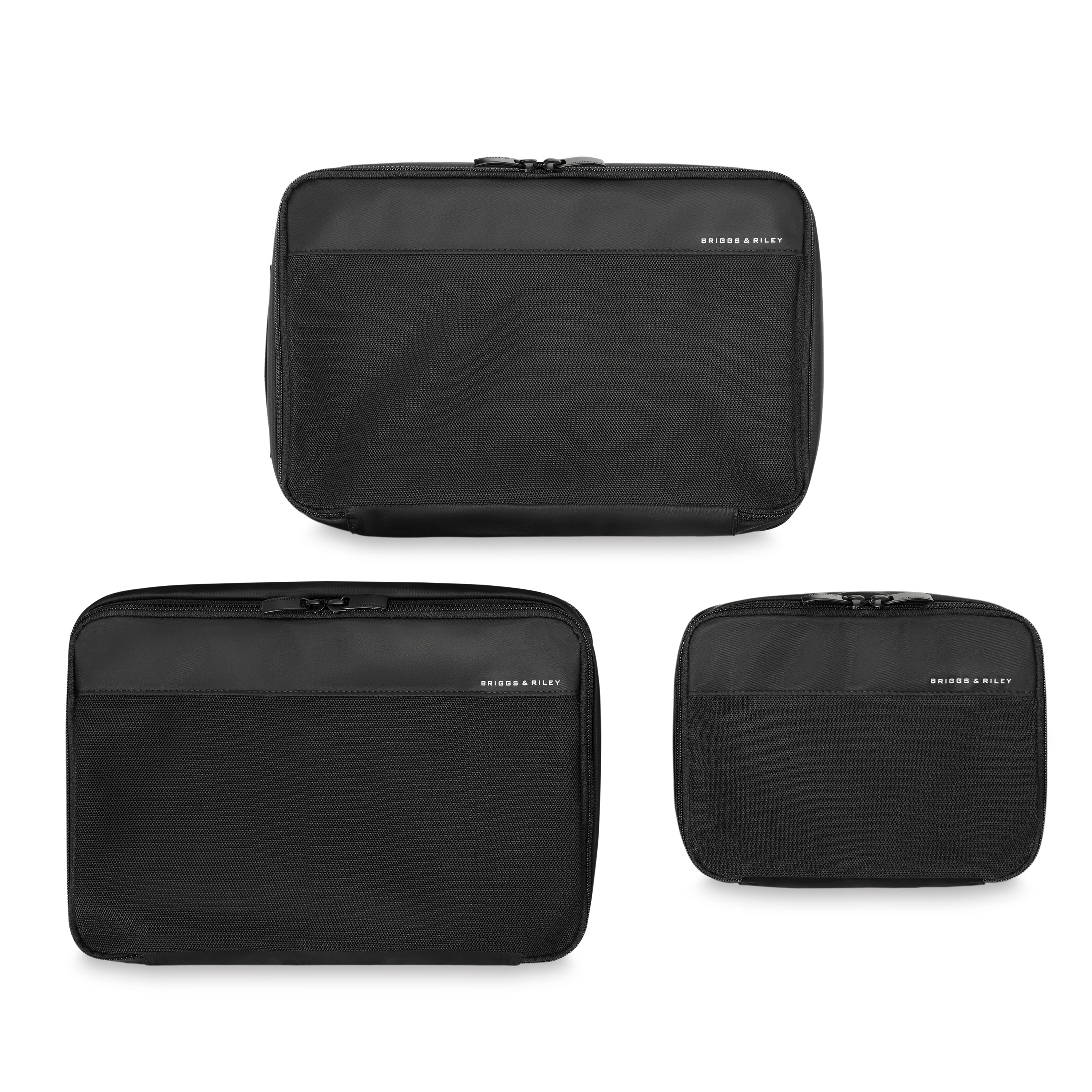Briggs & Riley Travel Essentials Carry-On Compression Packing Cube Set - Black