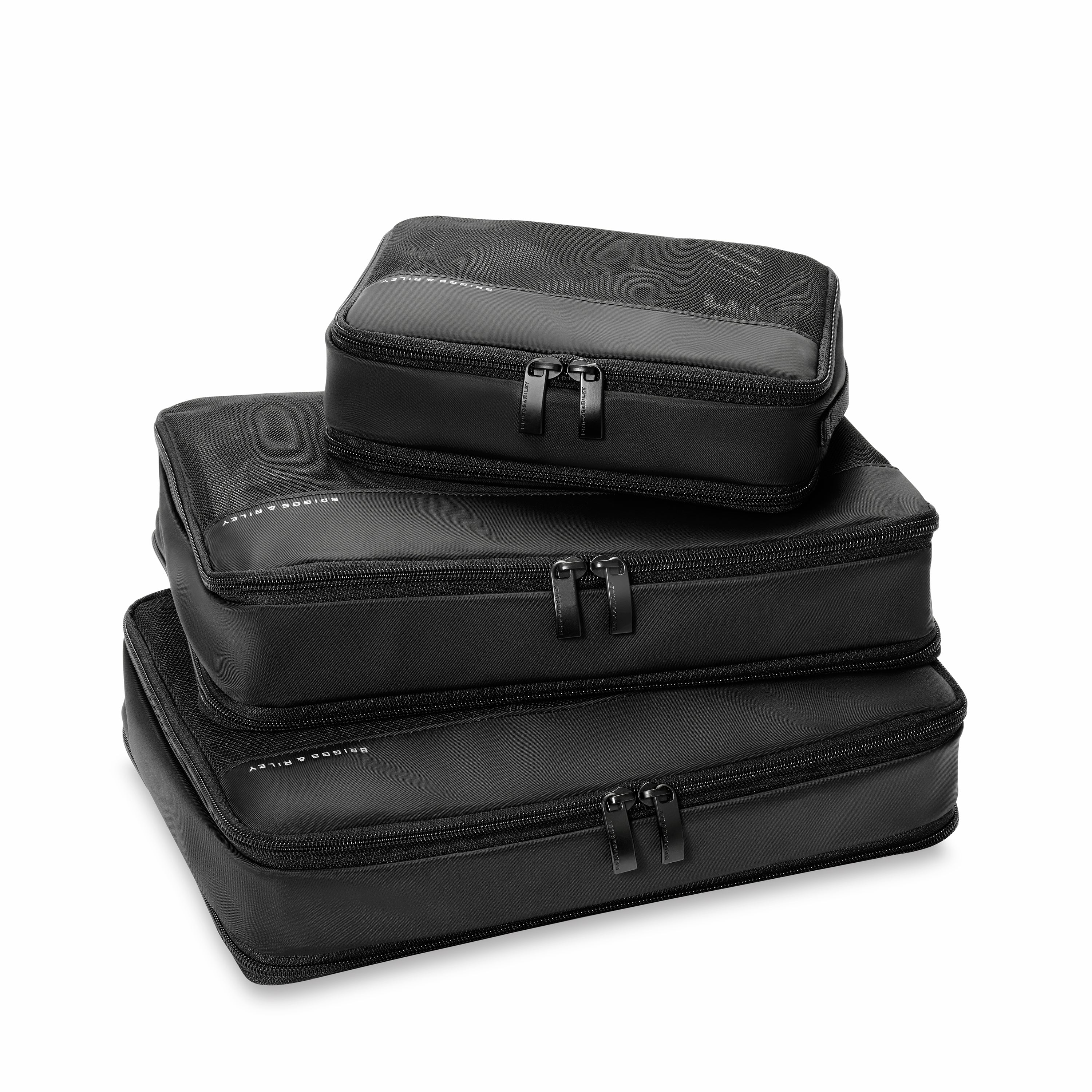 Briggs & Riley Travel Essentials Carry-On Compression Packing Cube Set - Black