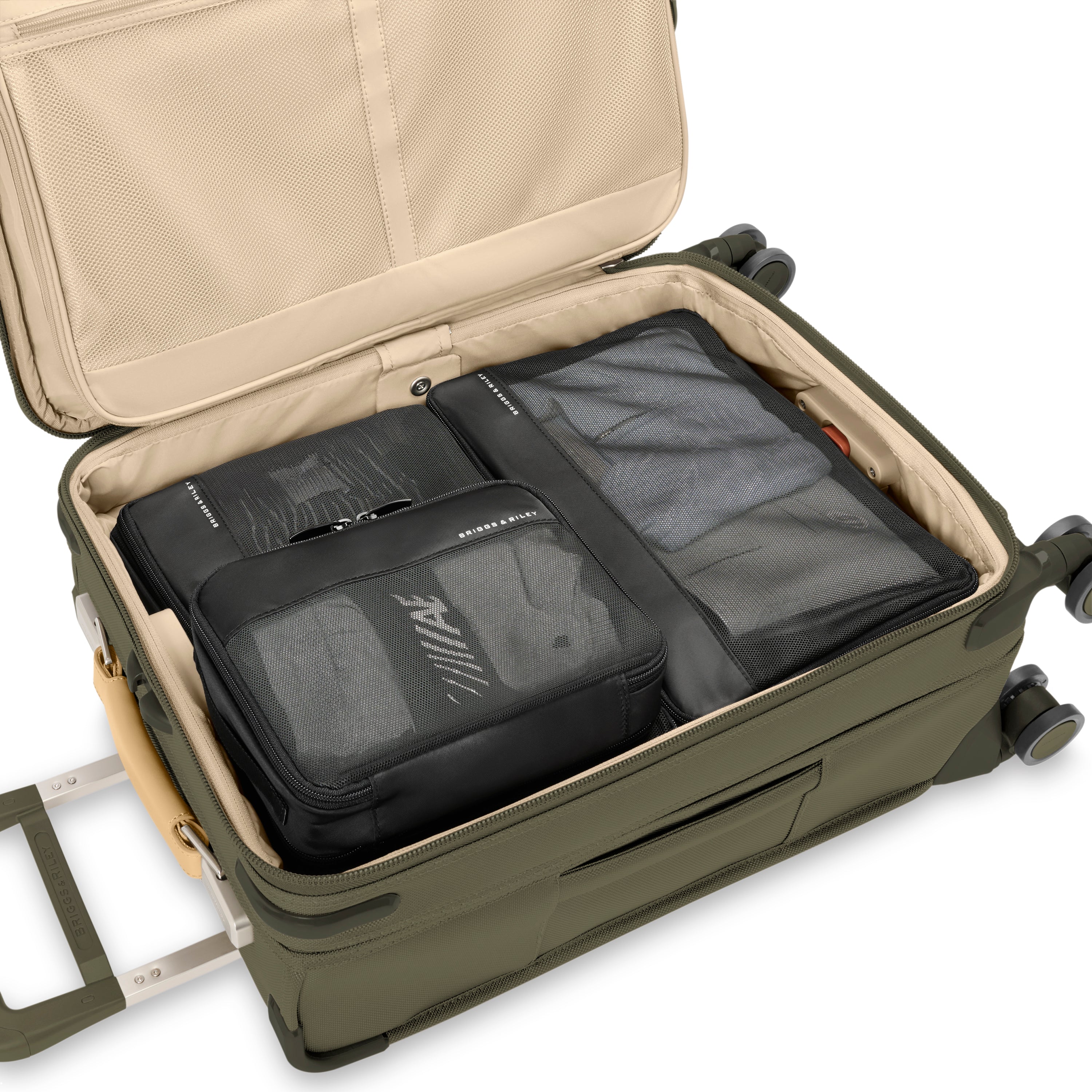 Briggs & Riley Travel Essentials Carry-On Compression Packing Cube Set - Black