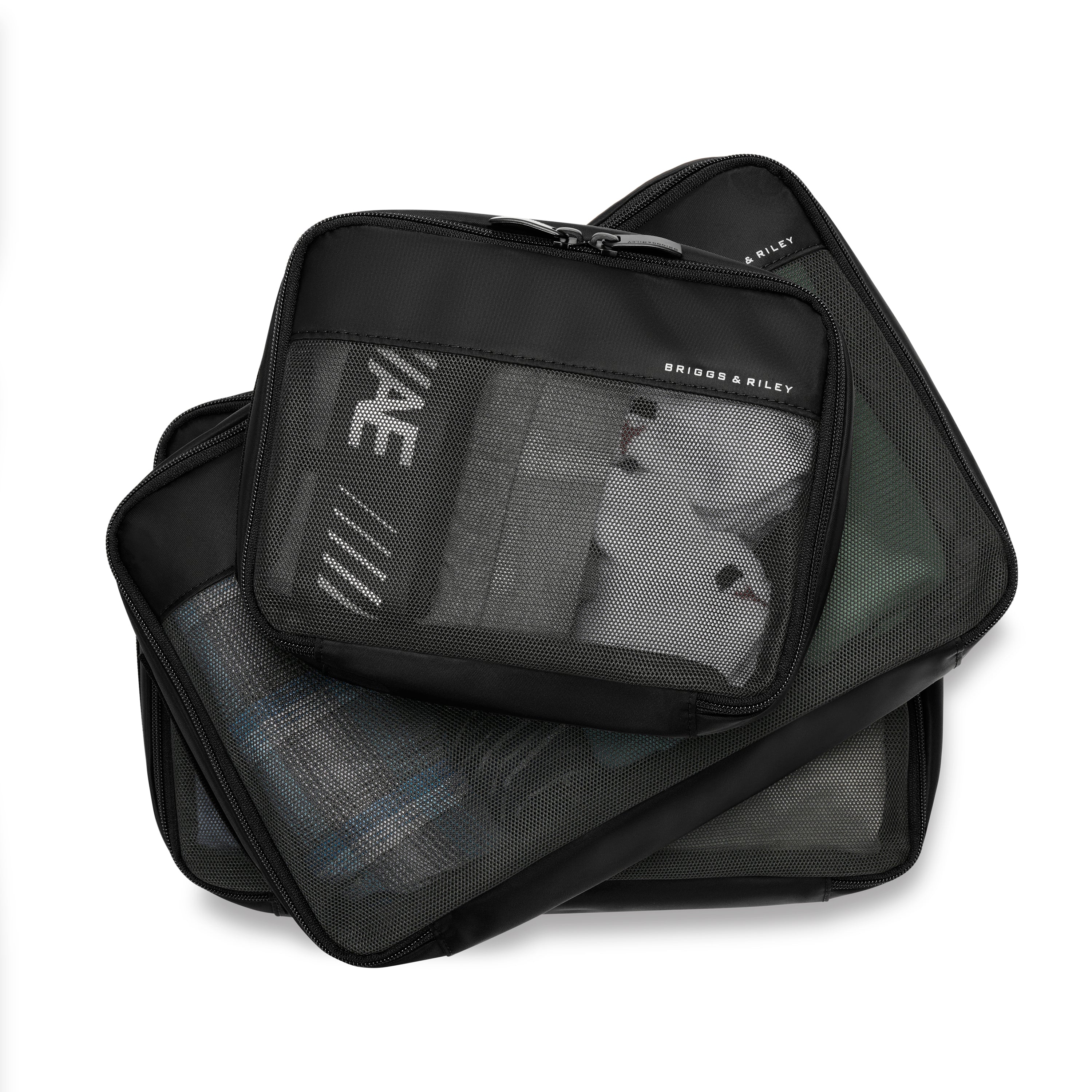Briggs & Riley Travel Essentials Carry-On Compression Packing Cube Set - Black