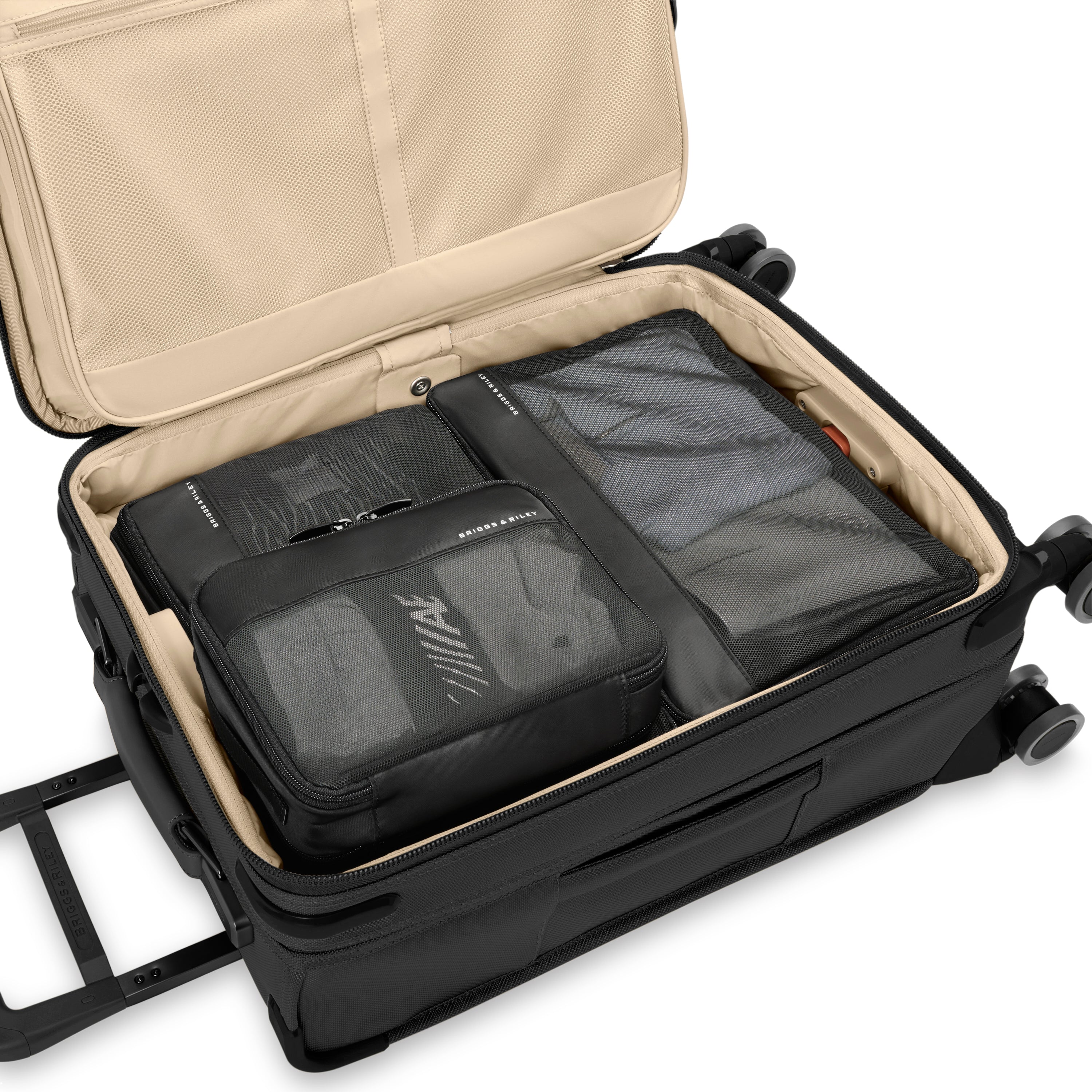 Briggs & Riley Travel Essentials Carry-On Compression Packing Cube Set - Black