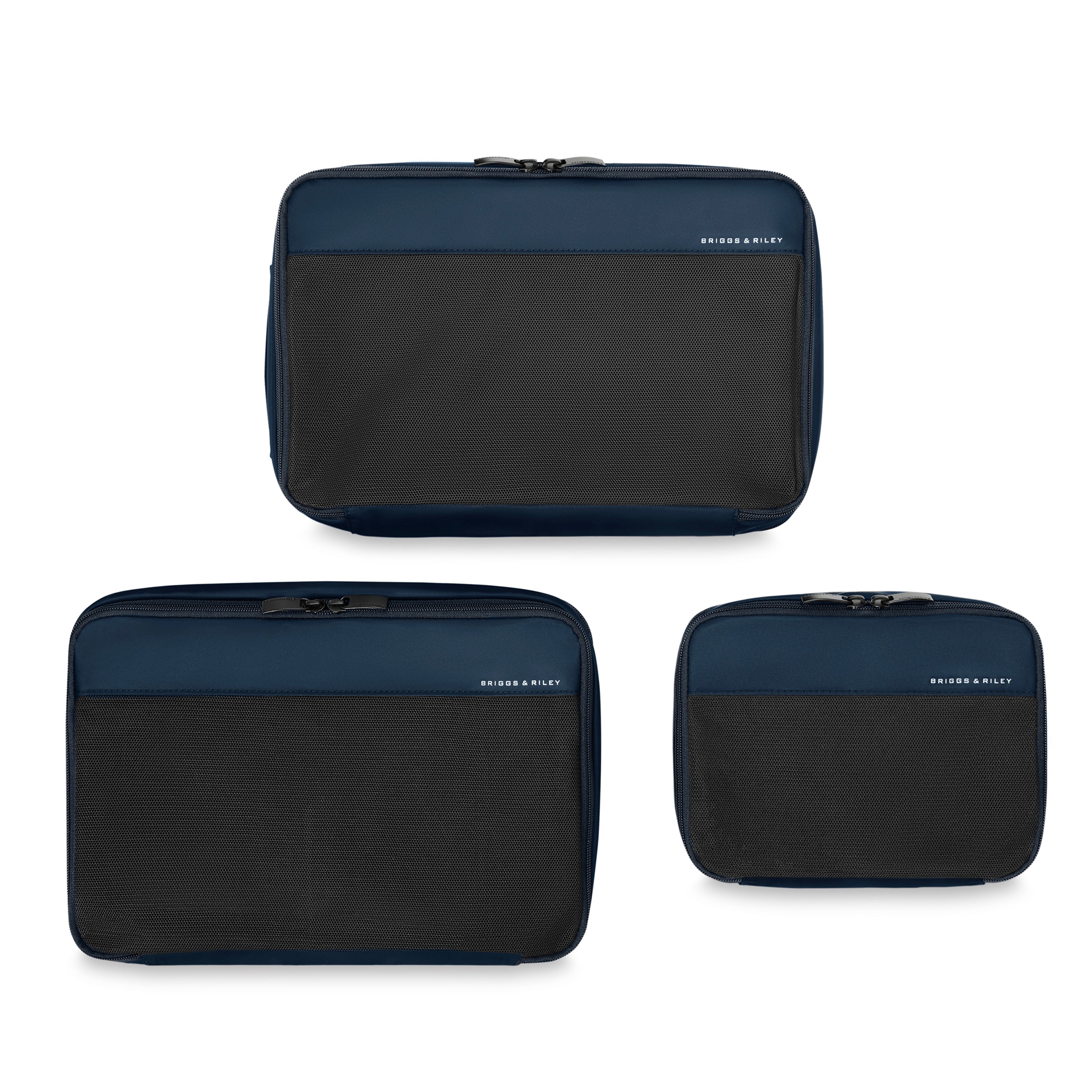 Briggs & Riley Travel Essentials Carry-On Compression Packing Cube Set - Navy