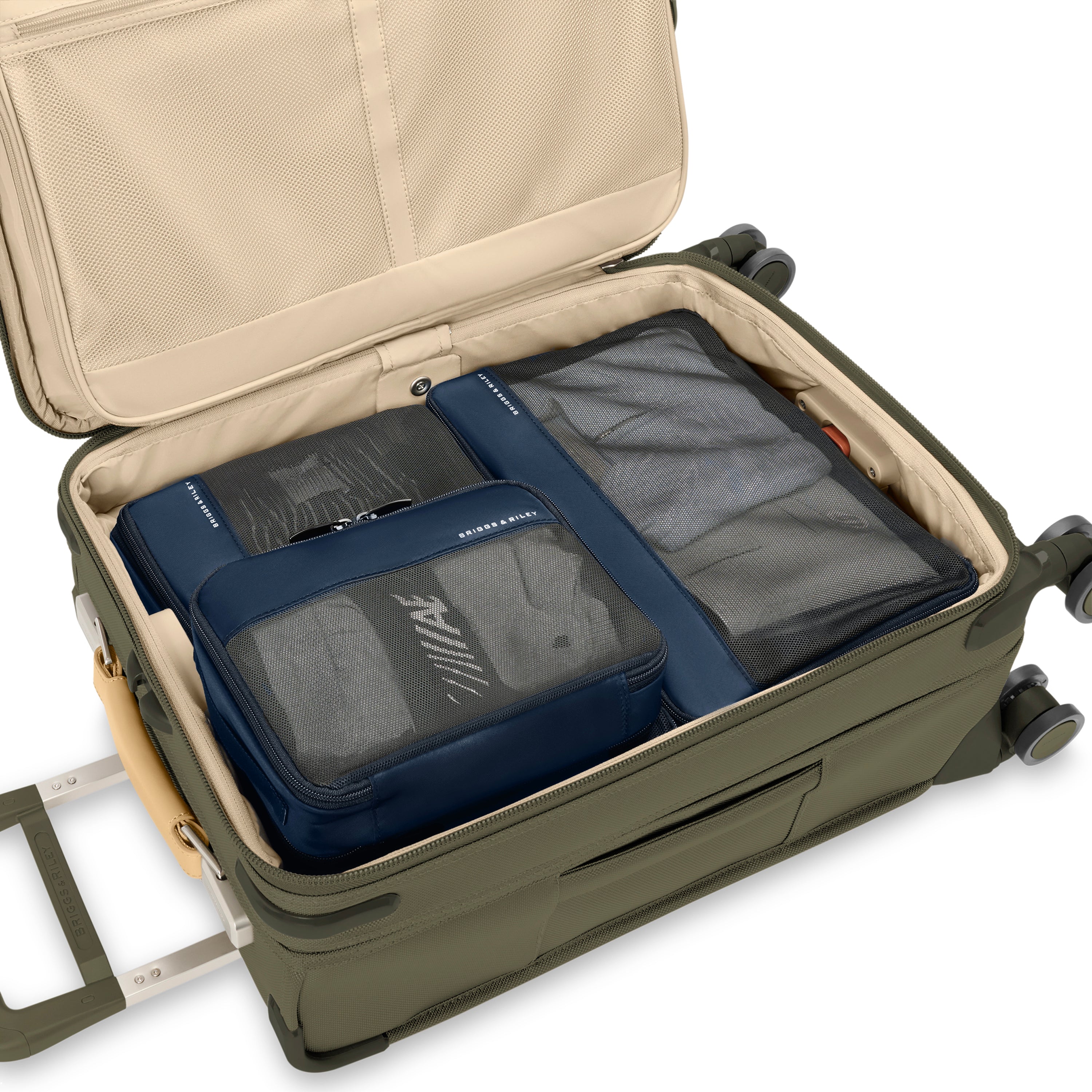 Briggs & Riley Travel Essentials Carry-On Compression Packing Cube Set - Navy