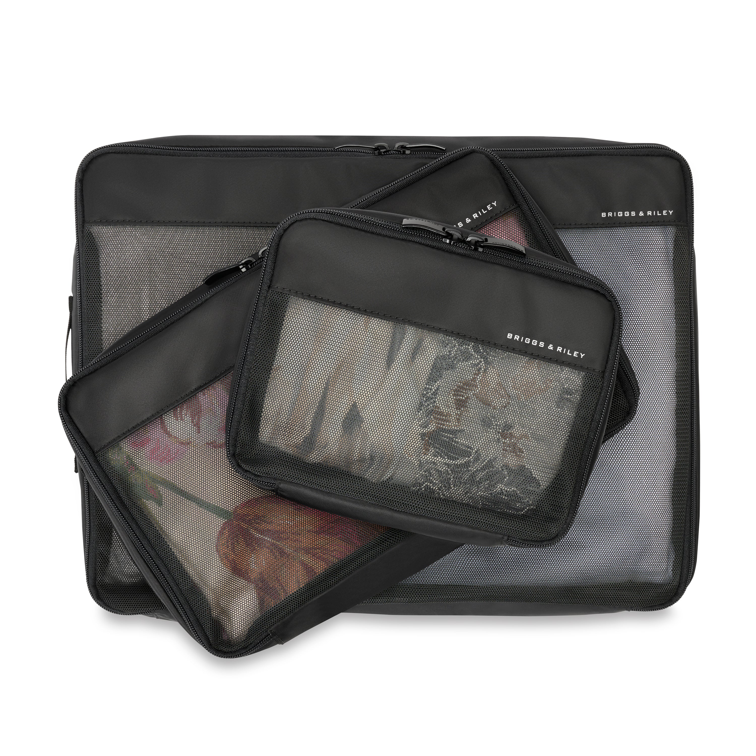 Briggs & Riley Travel Essentials Check-In Compression Packing Cube Set - Black
