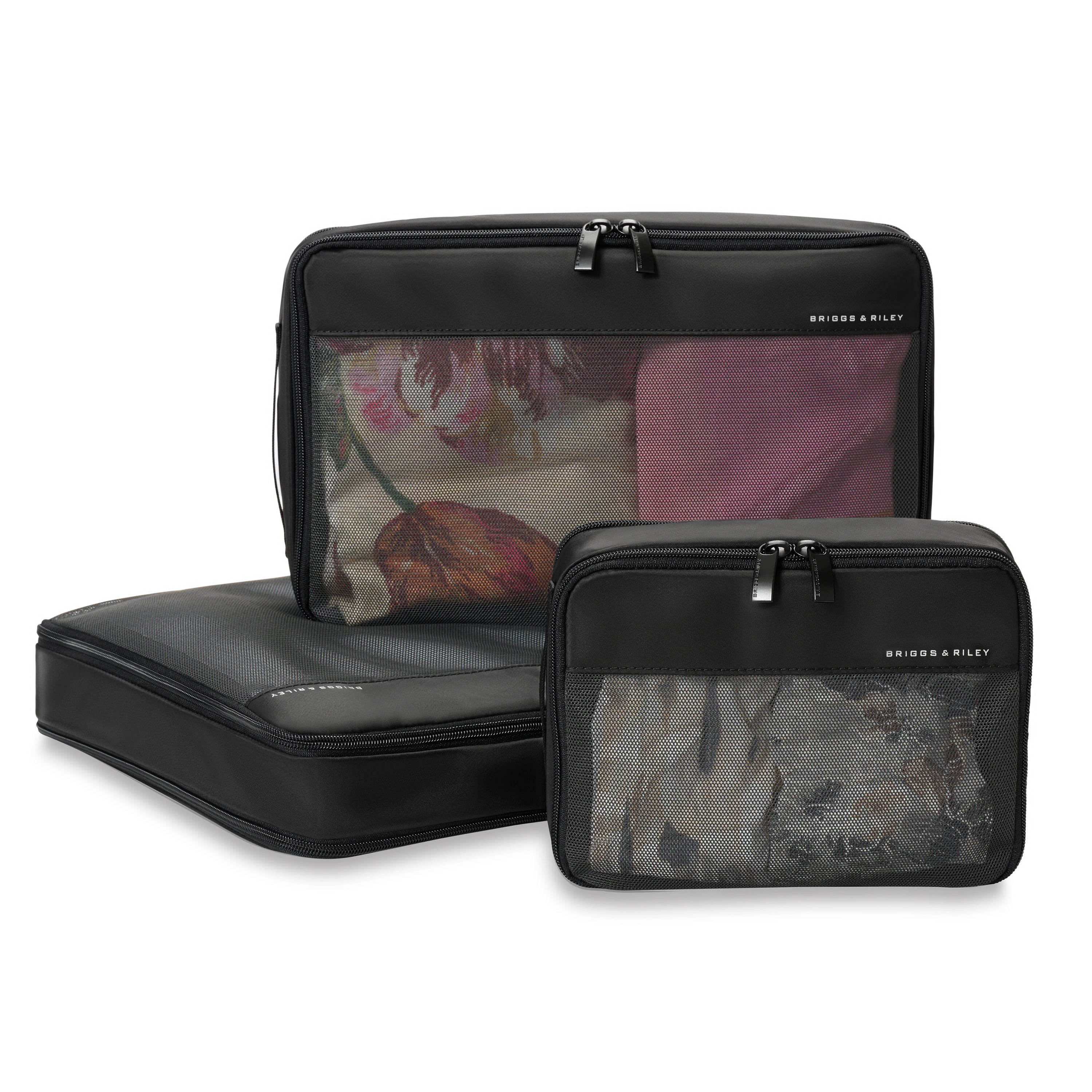Briggs & Riley Travel Essentials Check-In Compression Packing Cube Set - Black