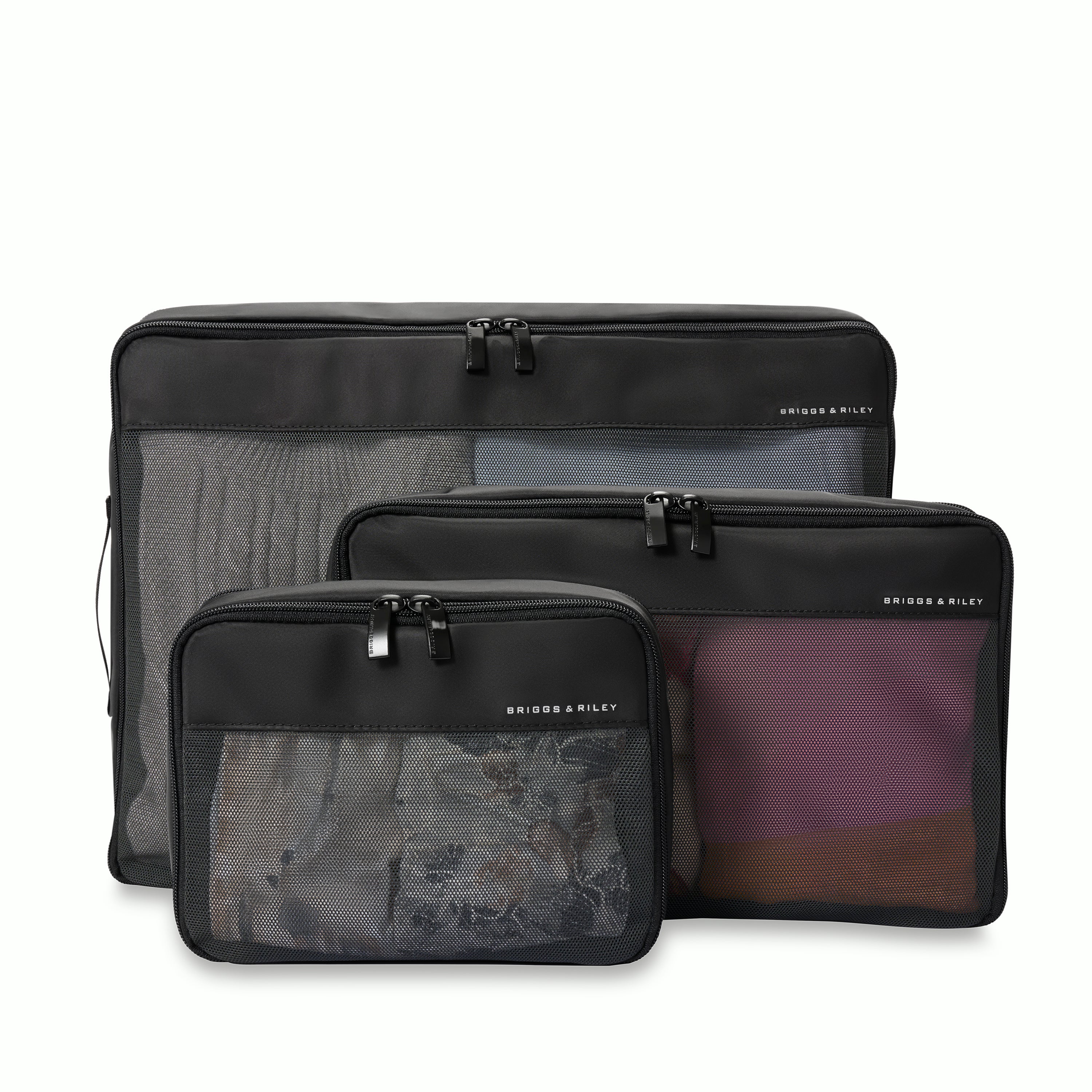 Briggs & Riley Travel Essentials Check-In Compression Packing Cube Set - Black