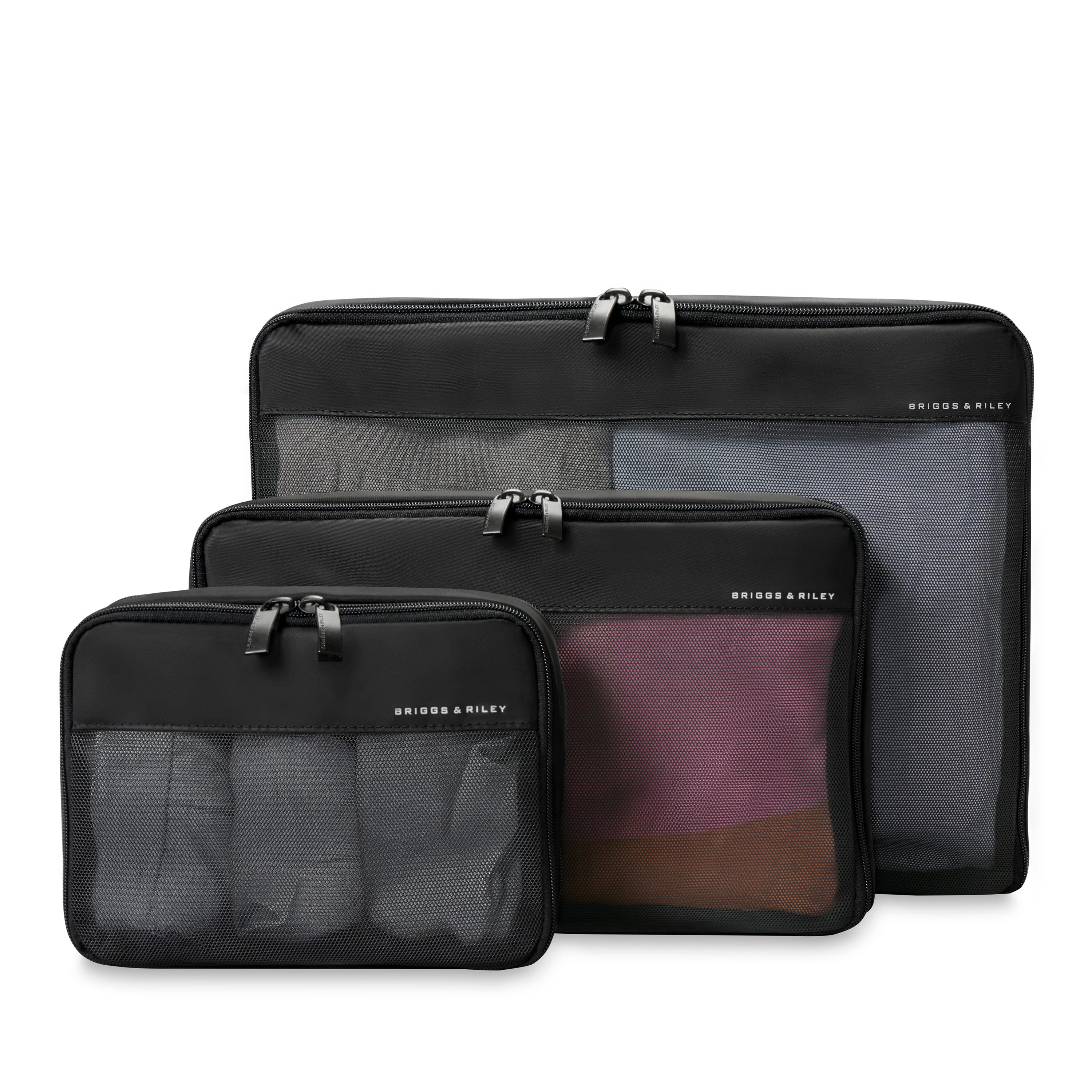 Briggs & Riley Travel Essentials Check-In Compression Packing Cube Set - Black