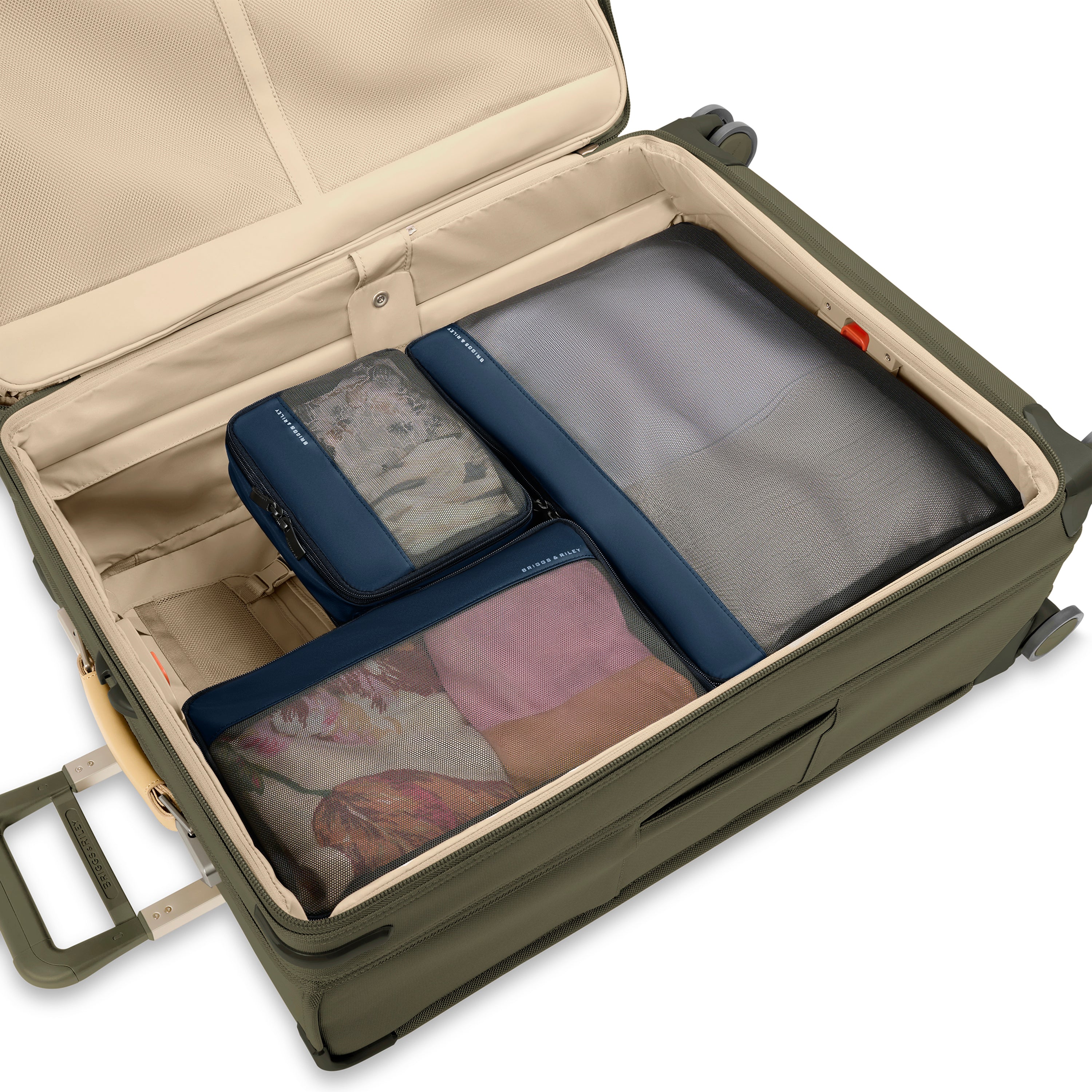 Briggs & Riley Travel Essentials Check-In Compression Packing Cube Set - Navy