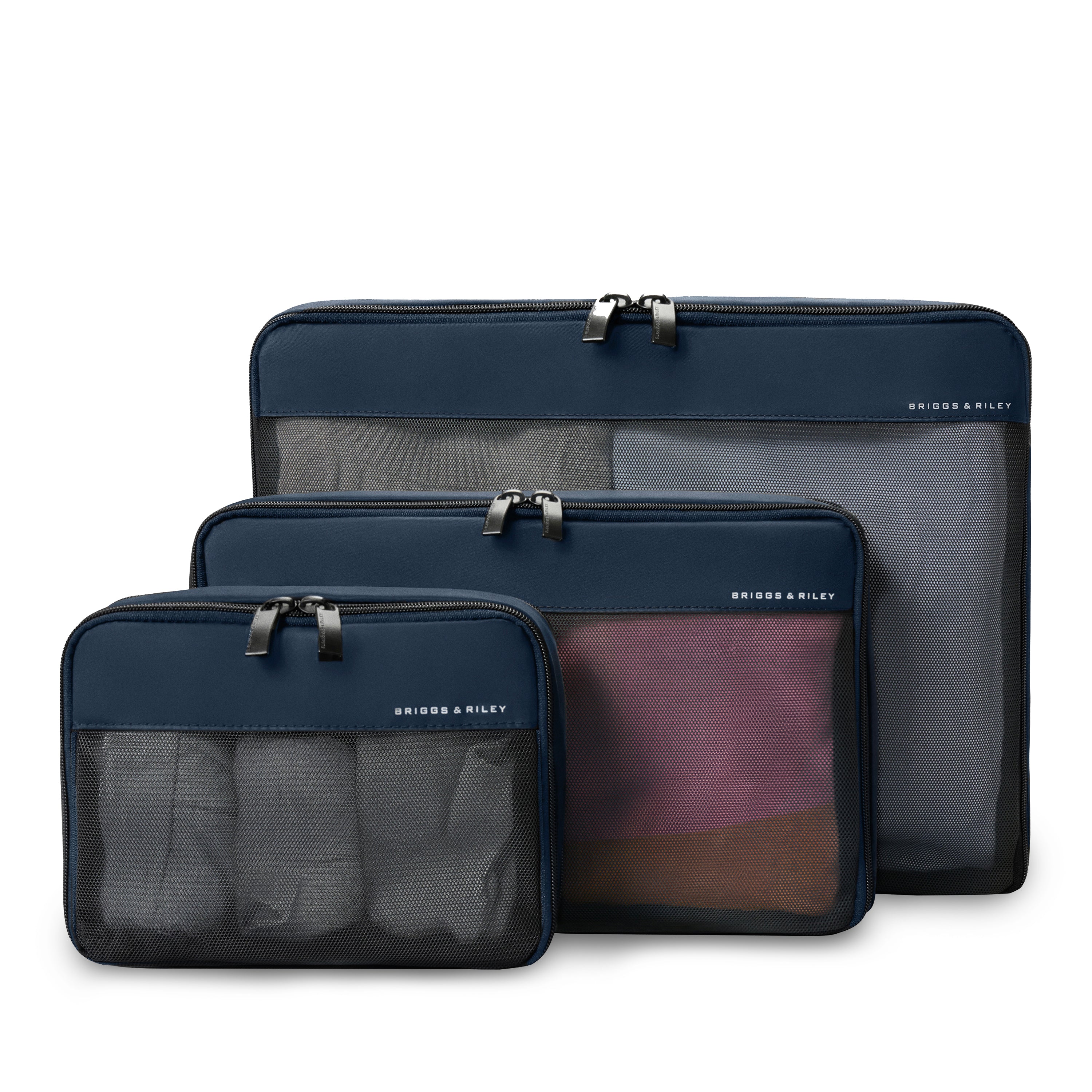 Briggs & Riley Travel Essentials Check-In Compression Packing Cube Set - Navy