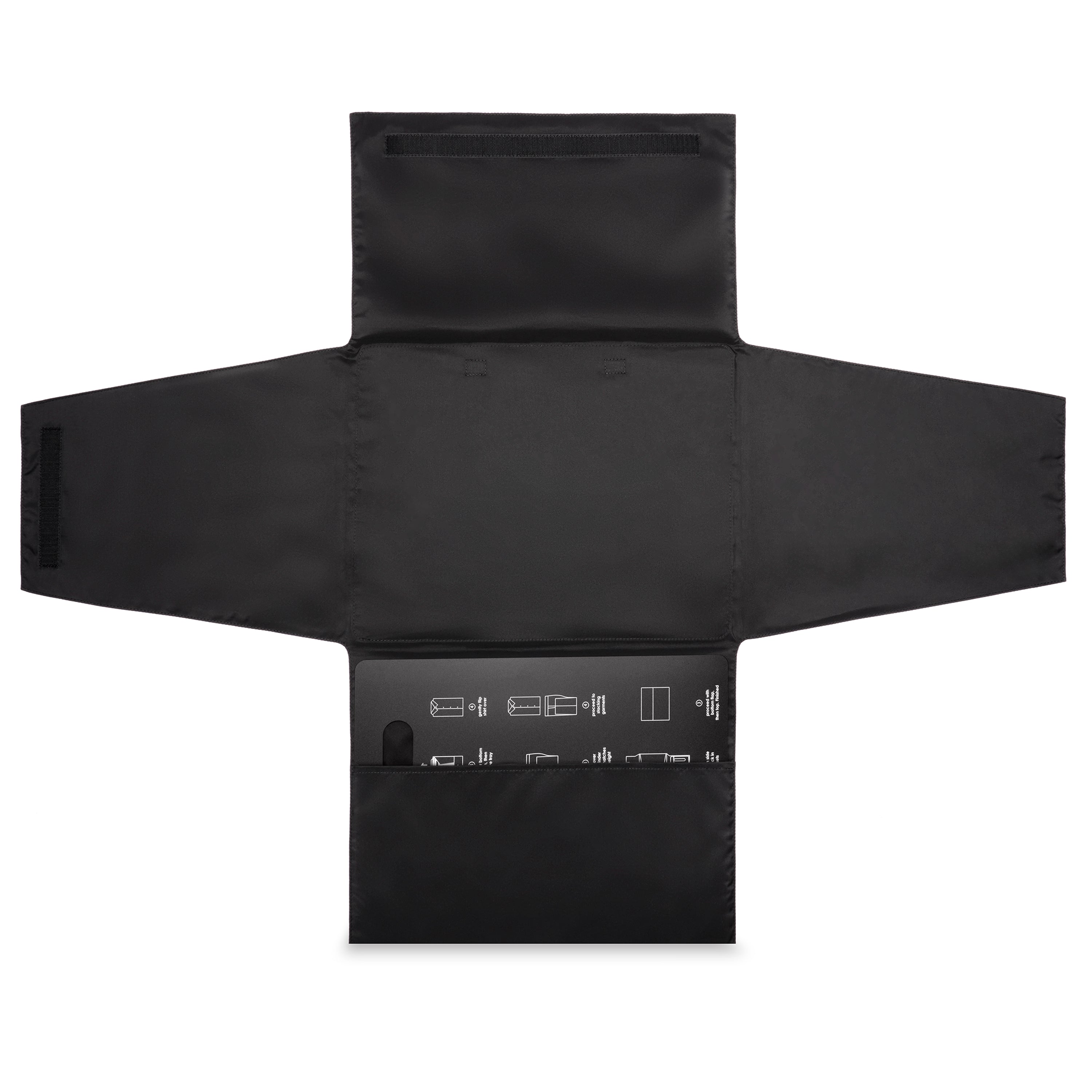 Briggs & Riley Garment Folder in Black — interior view 2