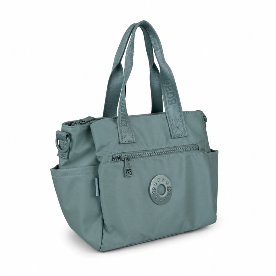 BoBo Handbag in Dark Green - nylon