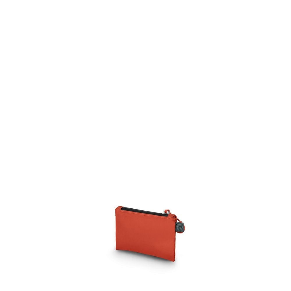 Osprey Ultralight Wallet in Mars Orange — angle view 2