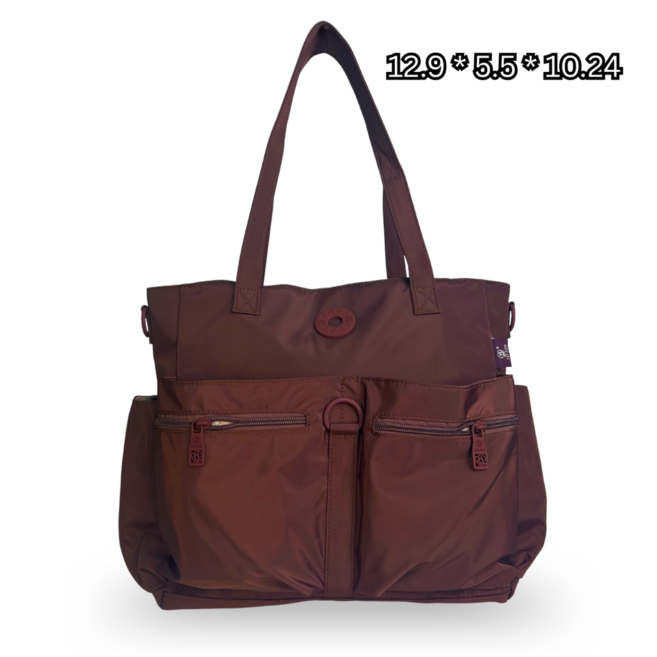 BoBo Tote Bag in Mulberry - nylon