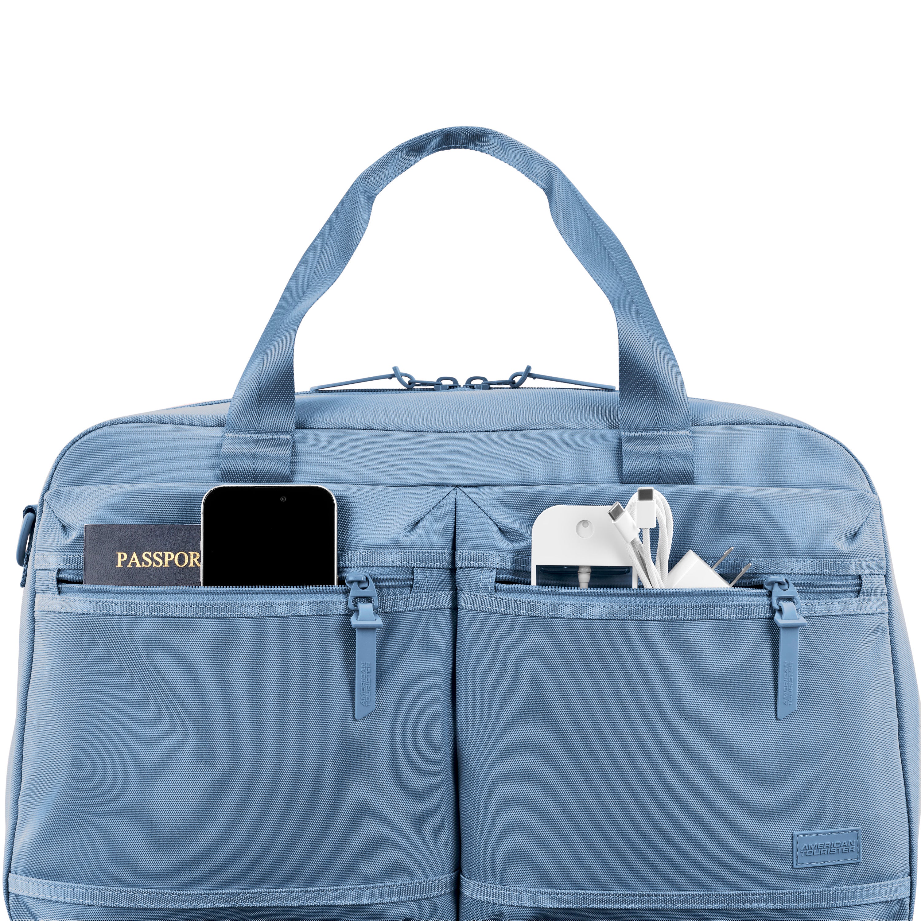 American Tourister Stratum 3.0 Convertible Weekender Bag - Elemental Blue